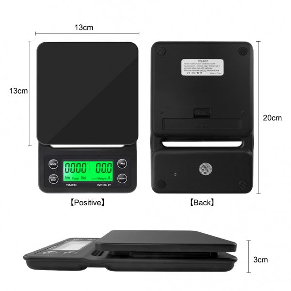 DIGITAL SCALE- BLACK